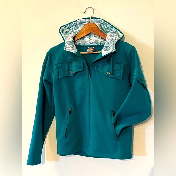 Dakine | Dark Turquoise Scuba Hoodie Jacket - Picture 1 of 7